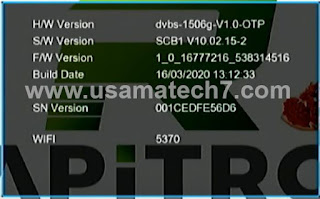 1506g Receiver 4MB New Software Download