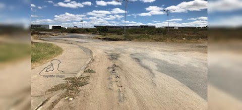 Giradouro da Alça Sudeste: Reiteramos a solicitação de pavimentação a base de concreto armado