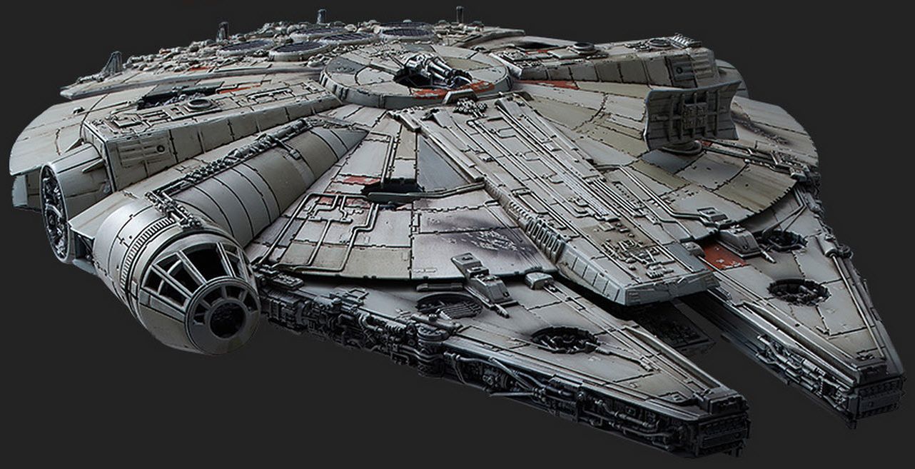 force awakens millennium falcon