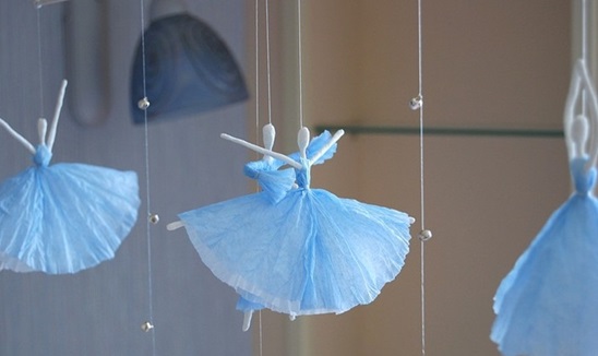 tissue paper doll dress