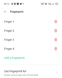 Whatsapp fingerprint lock disable