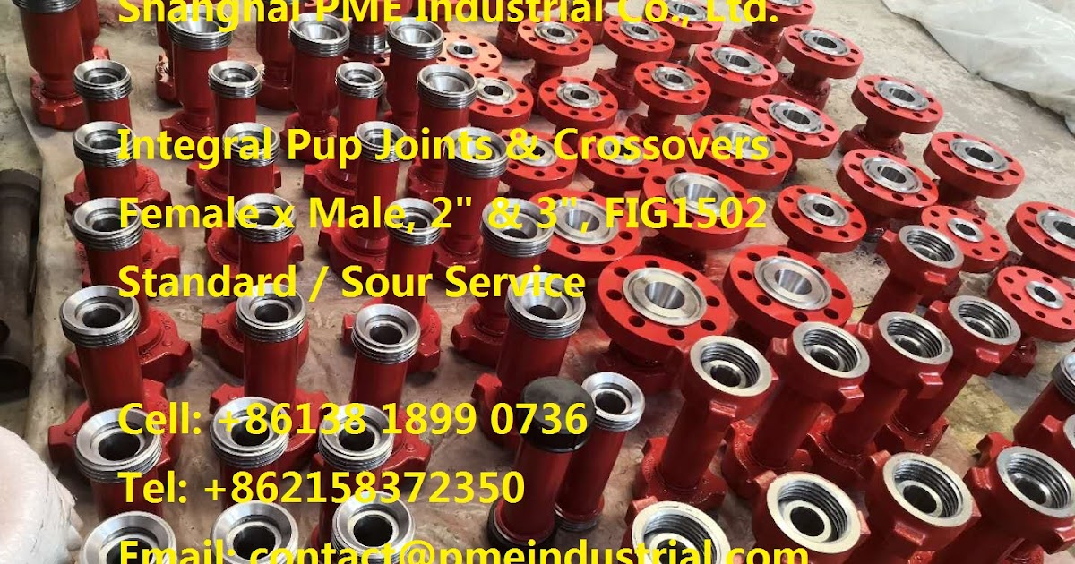 Oilfield Hoses & Flowline Control Products PME Industrial Pup Joints
