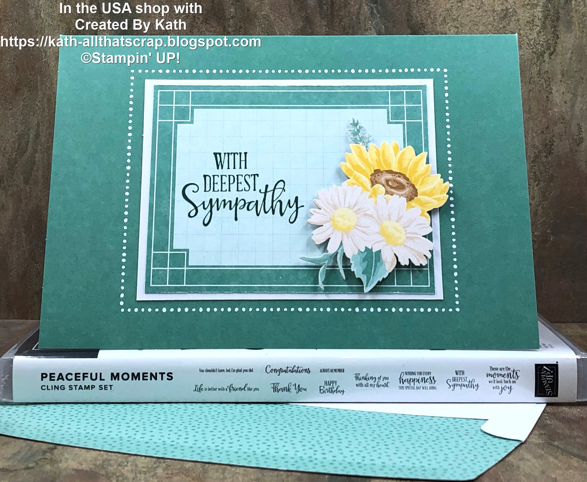 Created By Kath Flowers For Every Season Memories & More Cards Just Jade