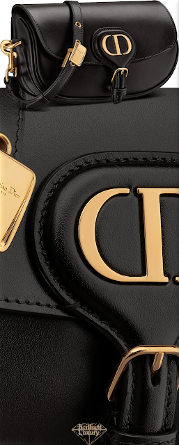 ♦Dior BOBBY EAST-WEST black handbag from cruise 2022 collection #dior #bags #brilliantluxury