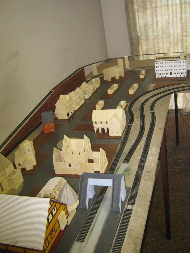 Paul's Model Railroad Town Layout