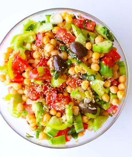 Tomato Chickpea Salad Tomato Chickpea Salad