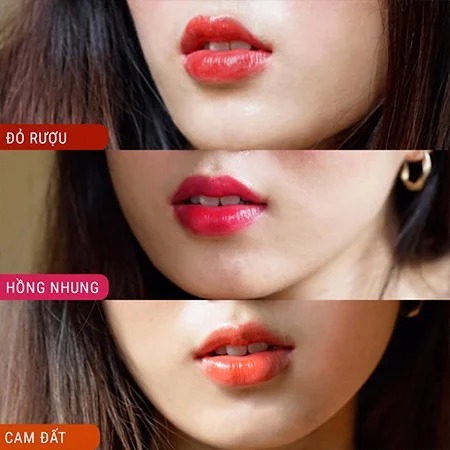 Son Dưỡng Có Màu Và Má Hồng BareSoul Best Kisser Lip Tint & Cheek Plus 10g .# Cam