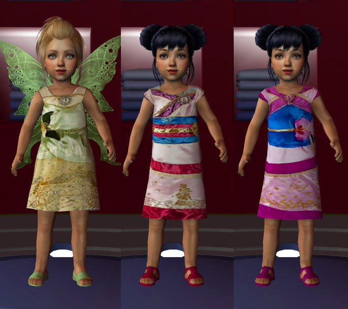 Birdgurl�s Sims 2 Creations Toddler Female Halloween Costume Collection 3
