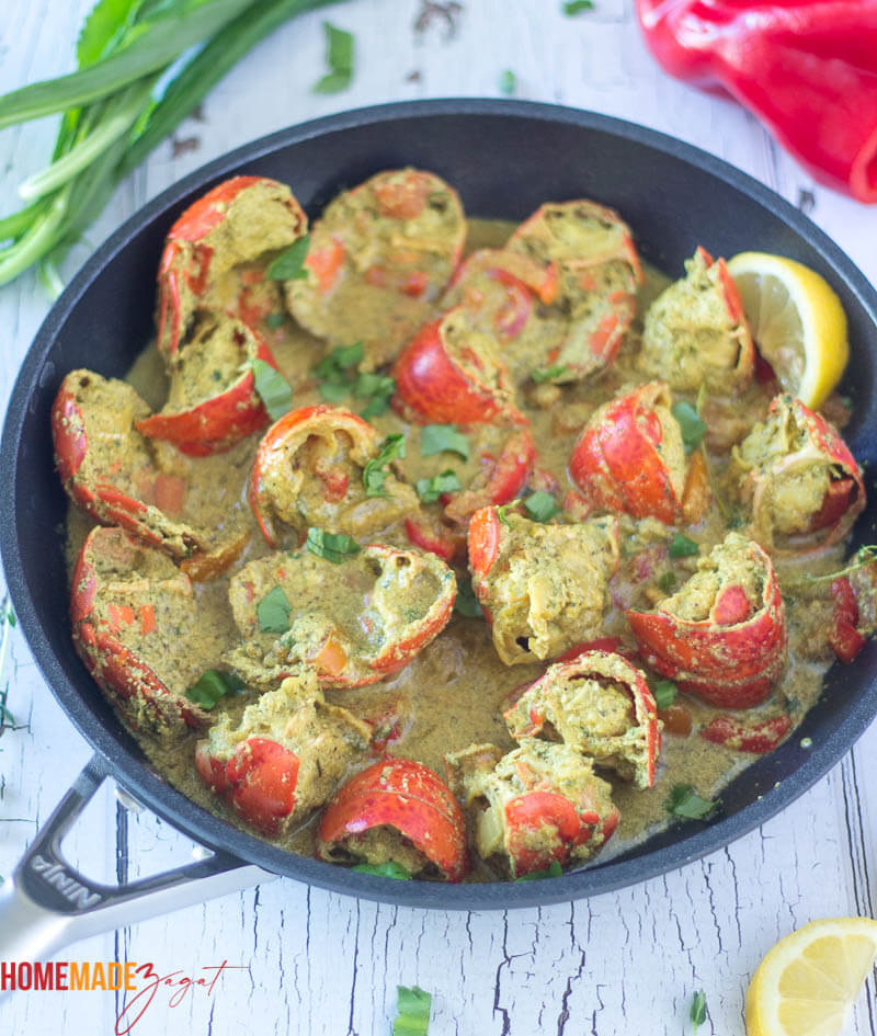 Lobster curry