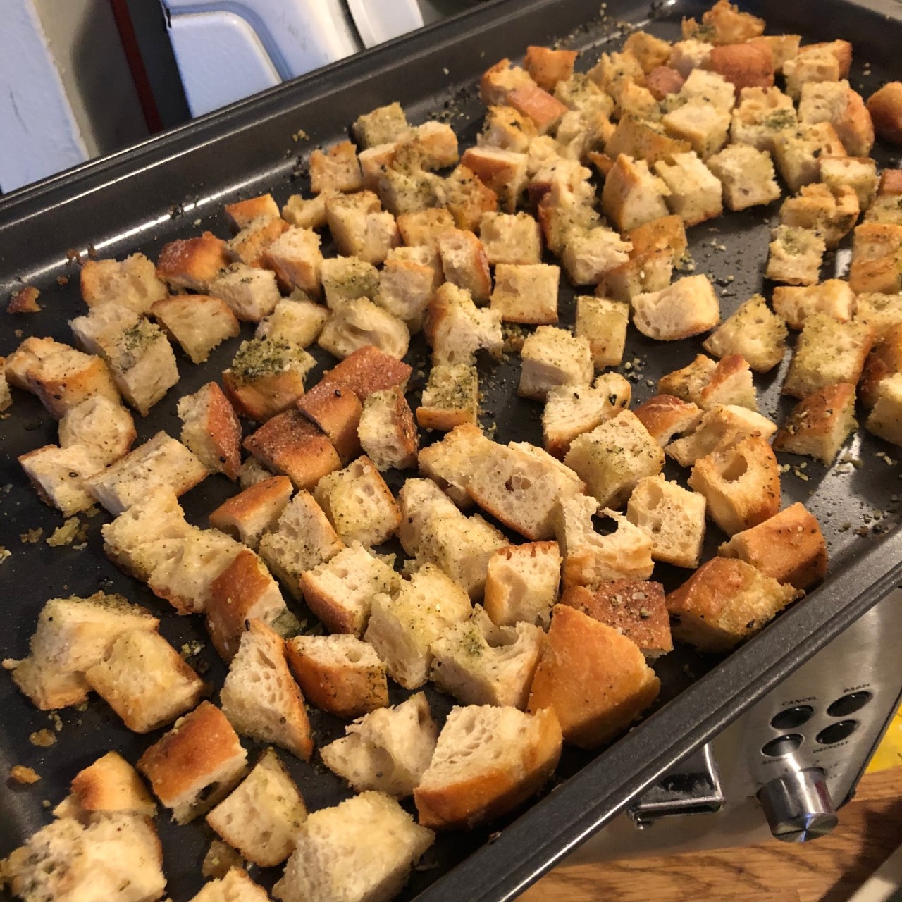 Simple in Big City Croutons.