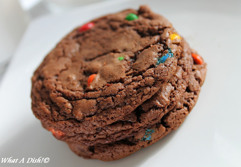 What A Dish! Double Chocolate Sunflower Seed Cookies