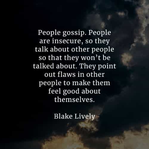 Gossip quotes that will inspire you to act accordingly Gossip quotes that will inspire you to act accordingly
