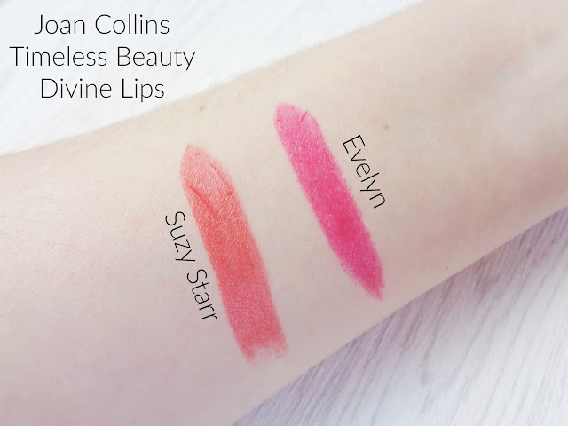 Joan Collins Timeless Beauty Divine Lips lipsticks