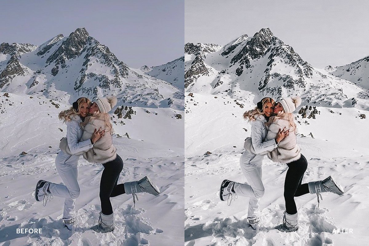 Lightroom Preset Snow Winter (DNG)