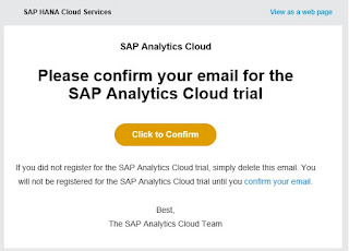 SAP Analytics Cloud - Registration (Trial) التسجيل في سحابة التحليلات الخاصة في ساب فترة تجريبية