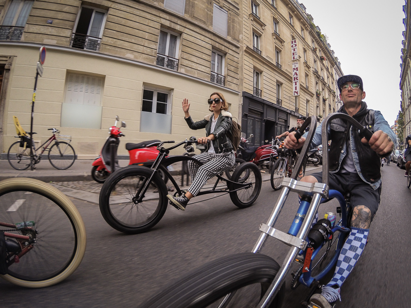 Paris A-Go-Go, Chopaderos, Custom Bicycle, Beachcruise, Chopper
