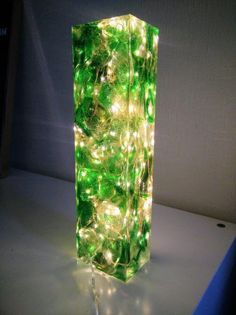 Lampu Hias Cantik Dari Resin