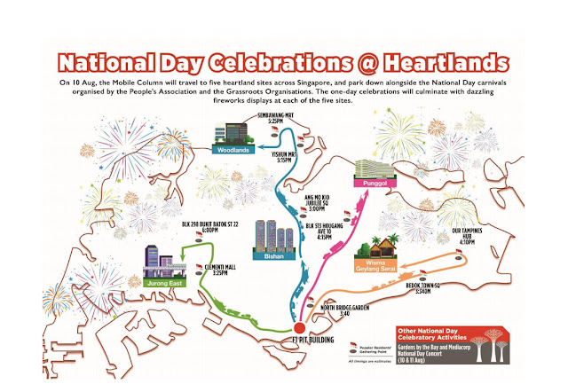 National Day Celebrations @ Heartlands Road Closure