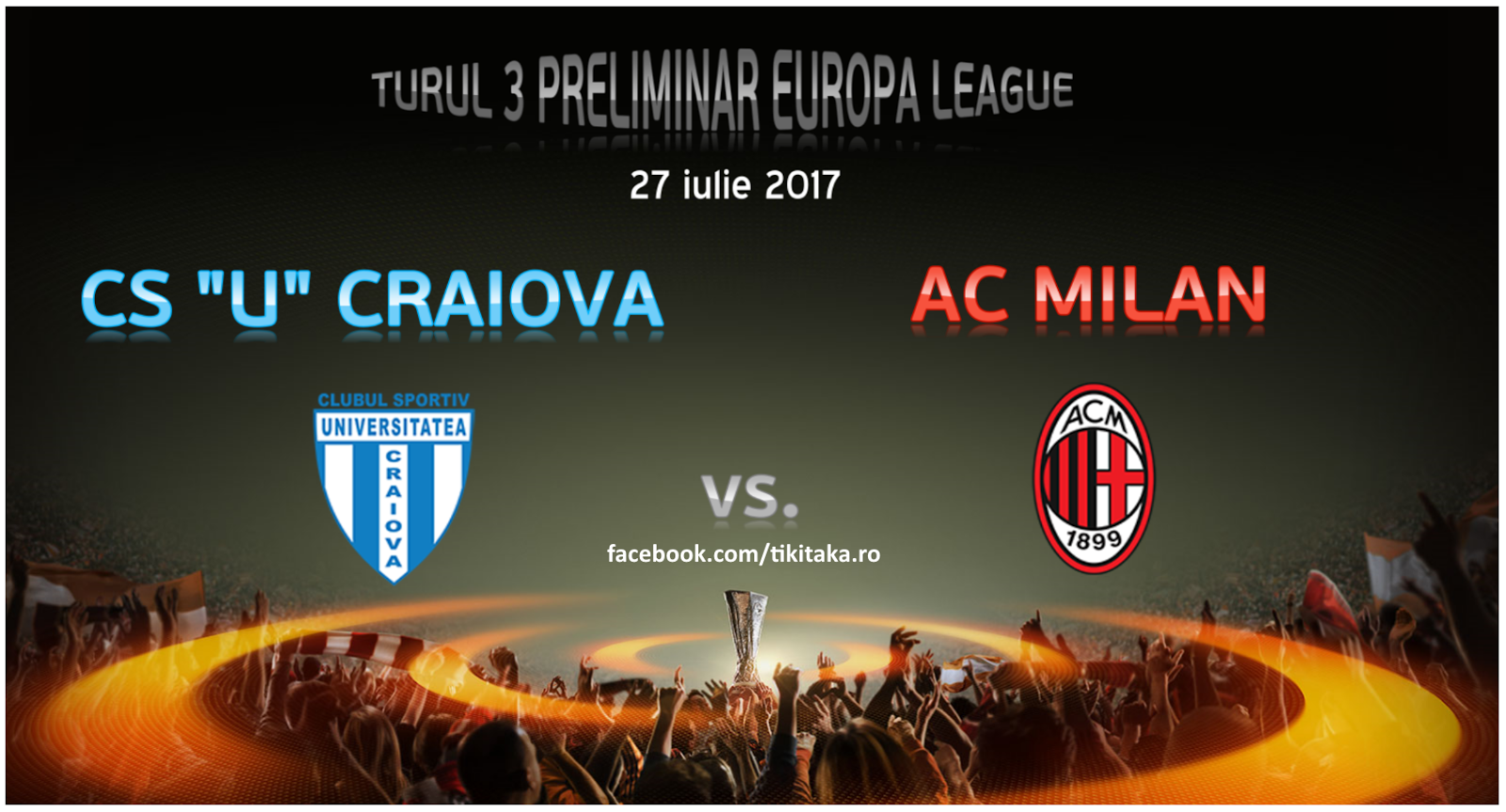 CS U Craiova - AC Milan