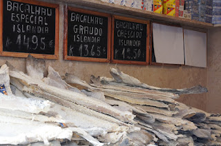 Learned about bacalhau, or salted cod. The national dish is so popular that there's a saying there are 365 ways to cook bacalhau, one for every day of the year.