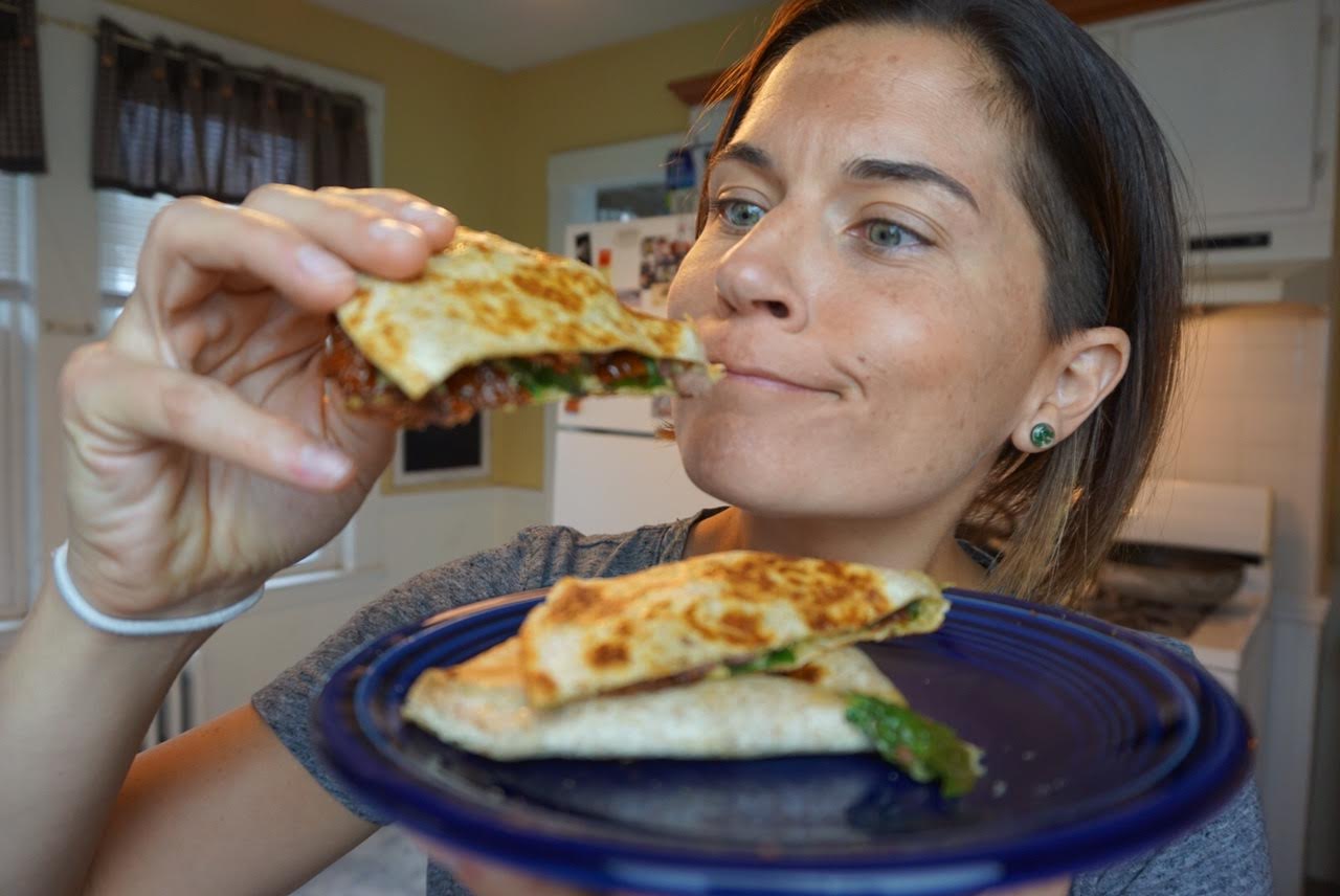 Recipe Thursday Hummus Quesadilla