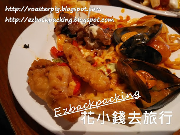 釜山NC百貨西面連鎖餐廳自助餐:薄餅X西式料理吃到飽