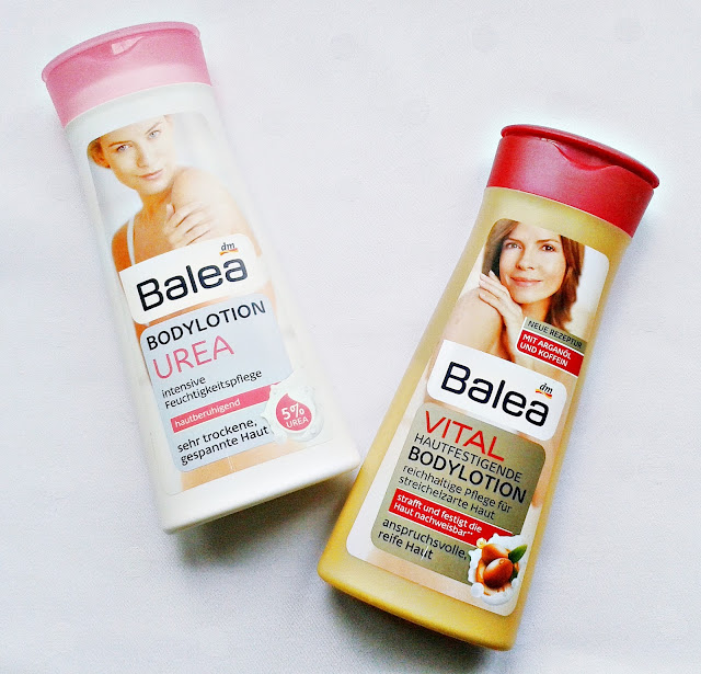BALEA Vital & Urea body lotions Taupe Candy