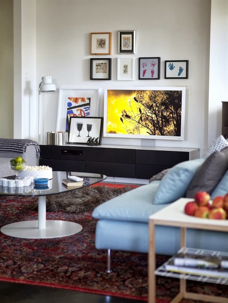 el bureau: EL MUEBLE DE LA TELE. DECORAR LA SALA DE ESTAR