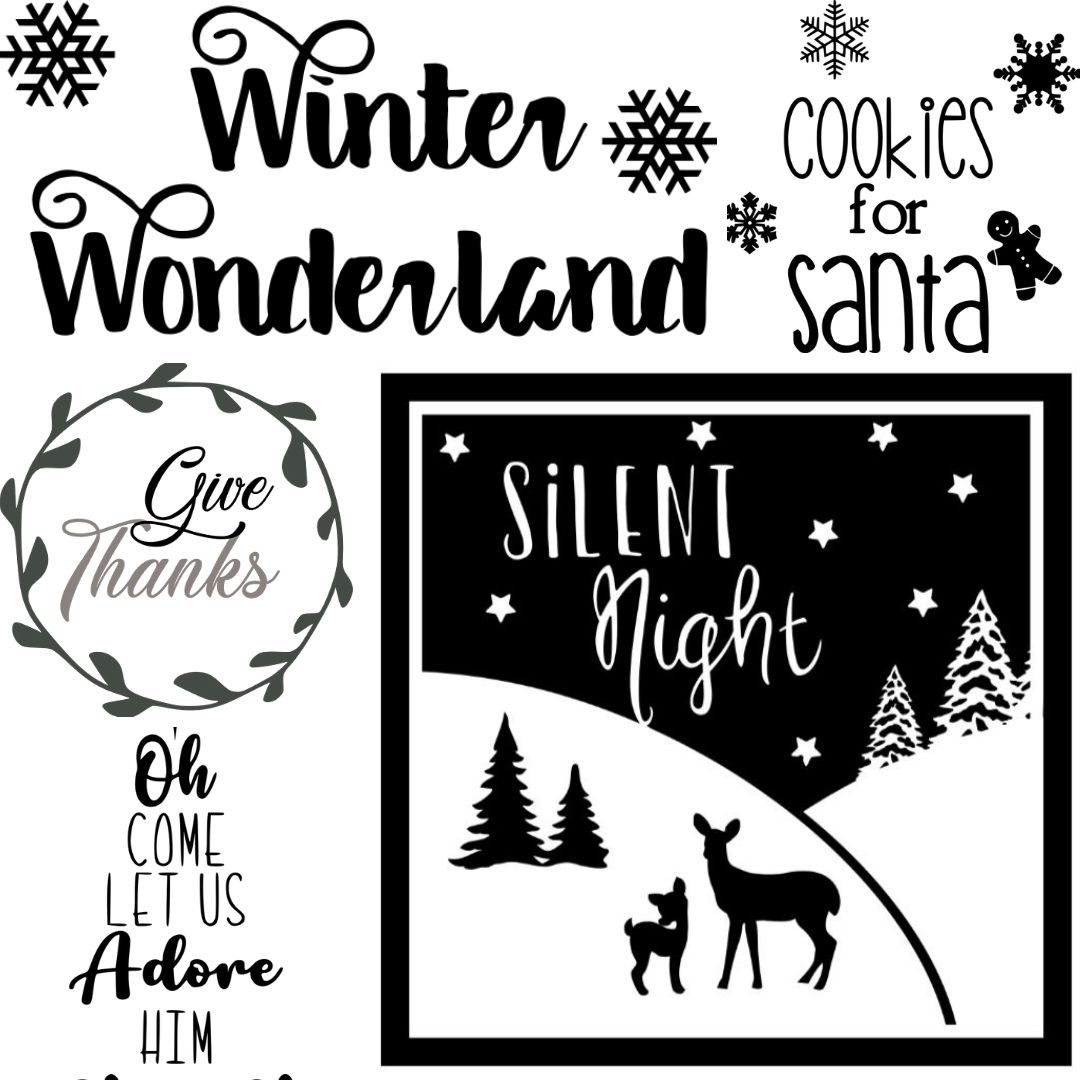 13+ Free Holiday Svg Cut Files Images Free SVG files | Silhouette and