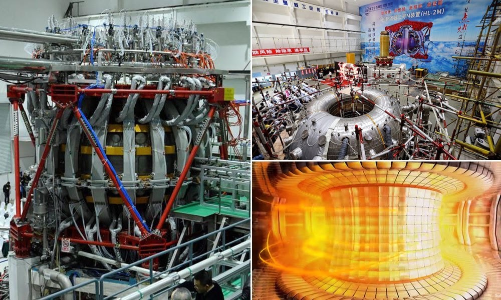 Генератор термоядерного синтеза planet crafter. Реактор hl-2m Tokamak. Hl-2m токамак. Реактор Китай токамак. Термоядерный реактор токамак в Китае.