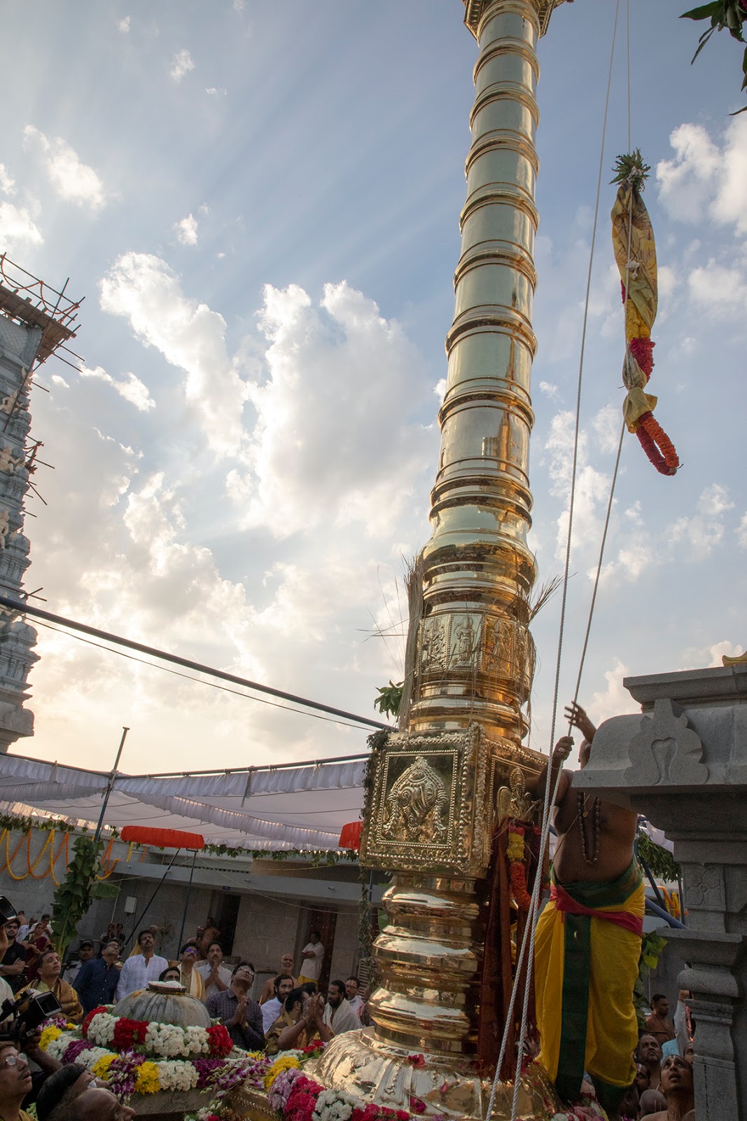 Sri Venkateswaraa Swamy Vari Temple Opens at Hyderabad in a Cermonial
