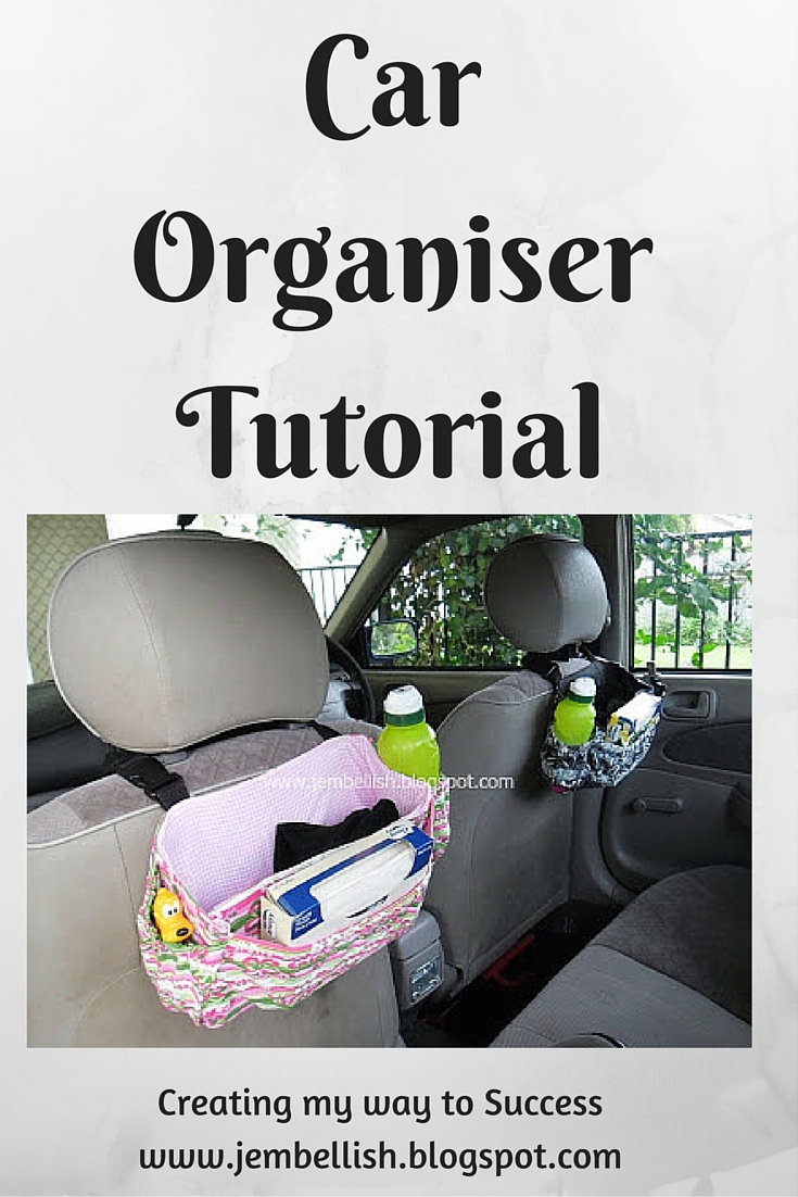 Creating my way to Success Car Organiser tutorial