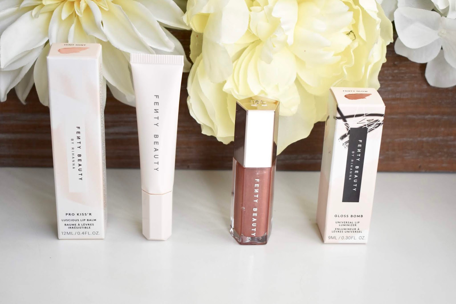 Fenty Beauty Gloss Bomb + Pro Kiss'r Luscious Lip Balm Review Aquaheart