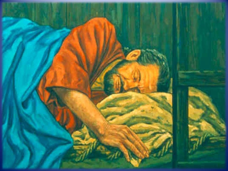 When the storm broke and the pagan sailors started crying out to their own gods, the only man on the ship who knew the true God was in deep sleep below decks.