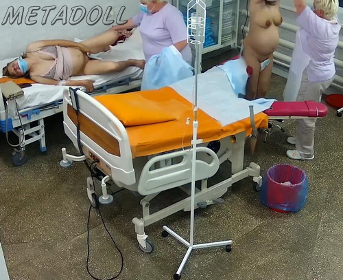 Examination at gynecologist office flimed with hidden camera (Examination During Pregnancy 06-07)