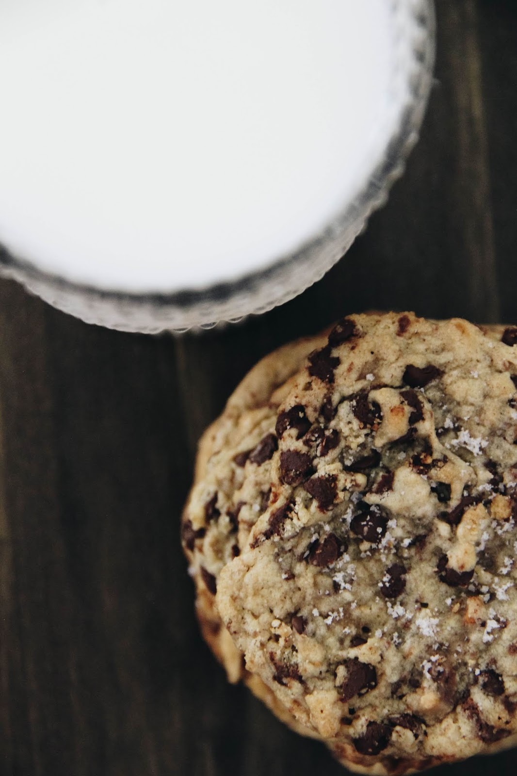 Sea Salt + Toffee Chocolate Chip Cookies Home On Oak