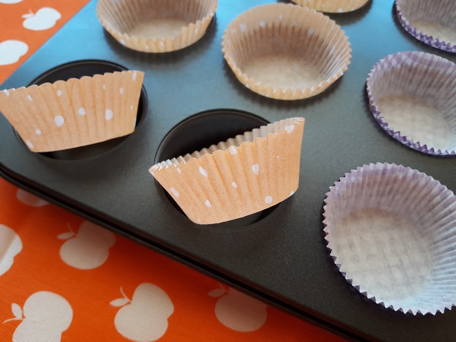 Magdalenas de chocolate y nueces