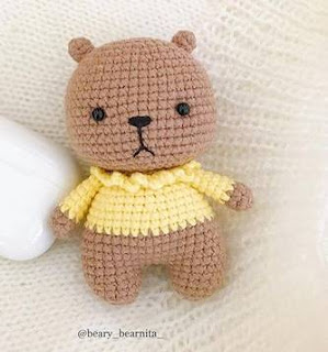 PATRON GRATIS OSO AMIGURUMI 46098