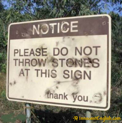Solid Planet: Another Stupid & Funny Signs