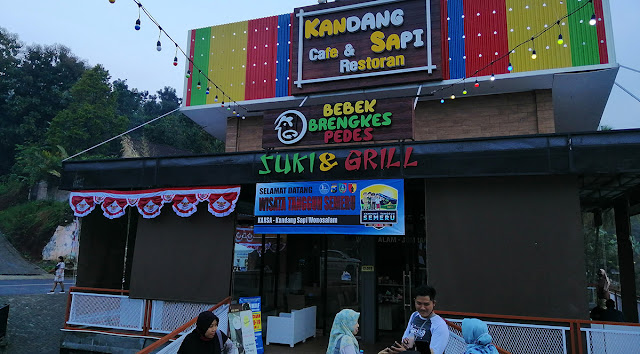 rumah makan suki and grill kandang sapi wonosalam