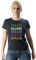 Camiseta Namorada Roqueira The Killers 02