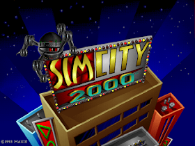 SimCity 2000 DOS title