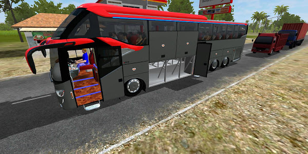 Mod SR2 Tronton Model Scania Terbaru Bussid