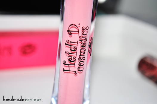 Heidi D Cosmetics Bossy Collection Lip Gloss Swatches