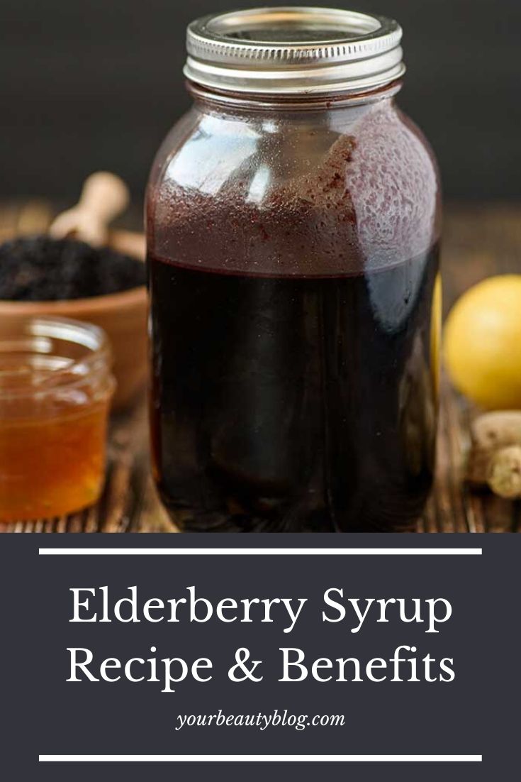 Elderberry Syrup Recipe With Honey Everything Pretty
