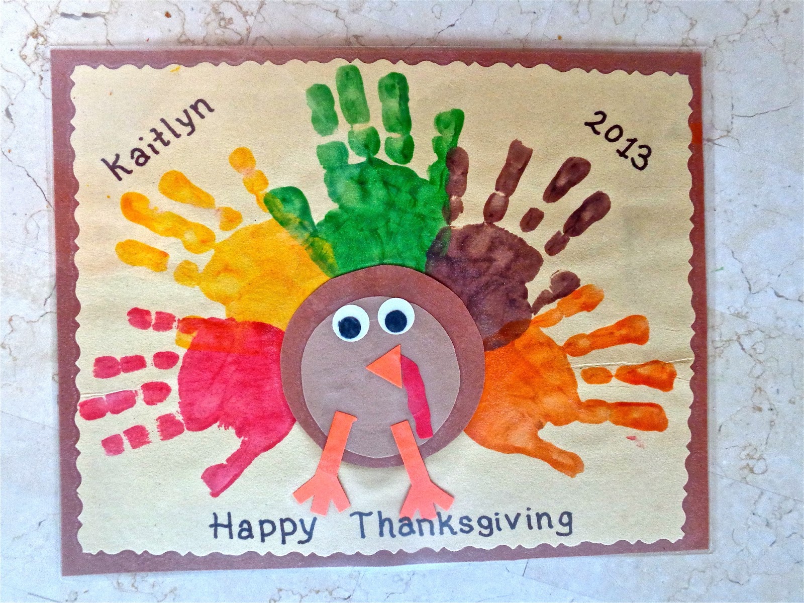 Terrific Preschool Years Thanksgiving