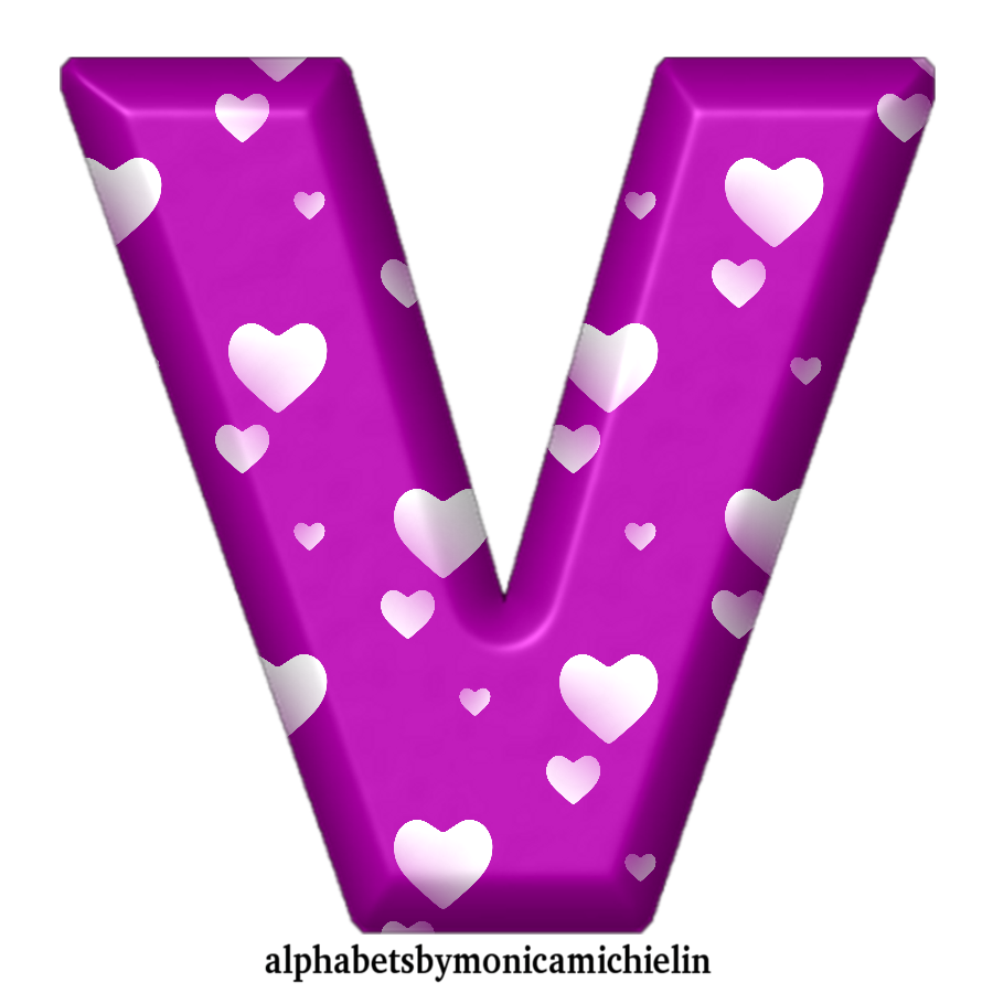 M. Michielin Alphabets: PURPLE ALPHABET WHITE HEARTS SEAMLESS AND ICONS ...