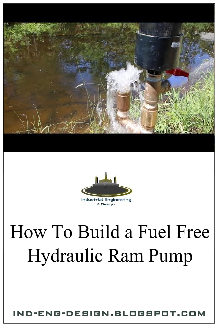 How To Build a Fuel Free Hydraulic Ram Pump