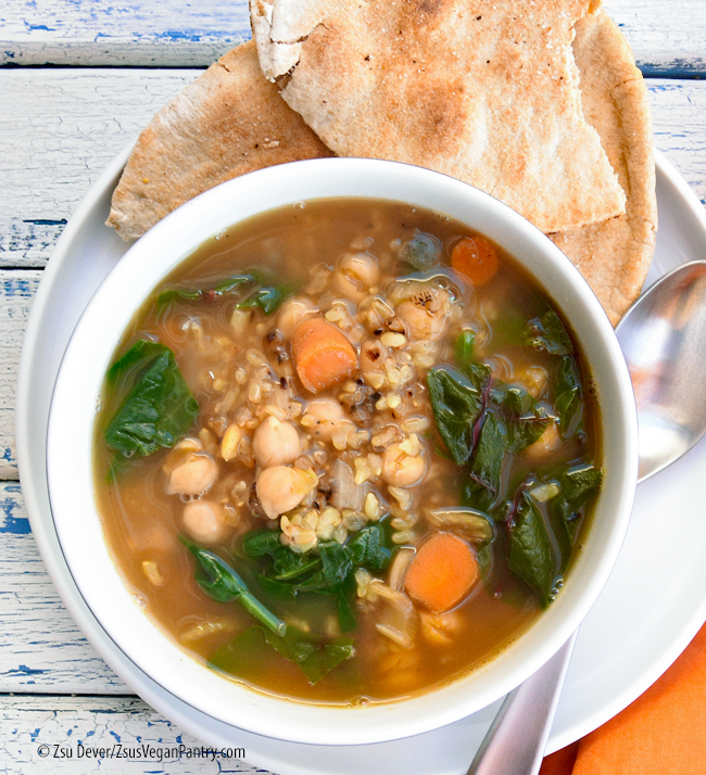 Zsu's Vegan Pantry: curried chickpea soup