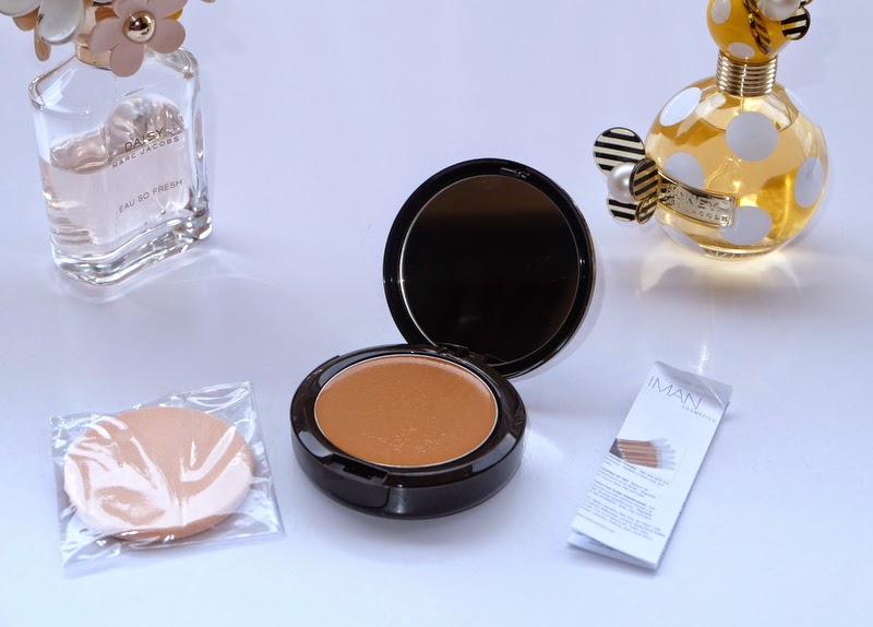 DAZZLE BEAUTIE : Review: IMAN CREAM TO POWDER FOUNDATION